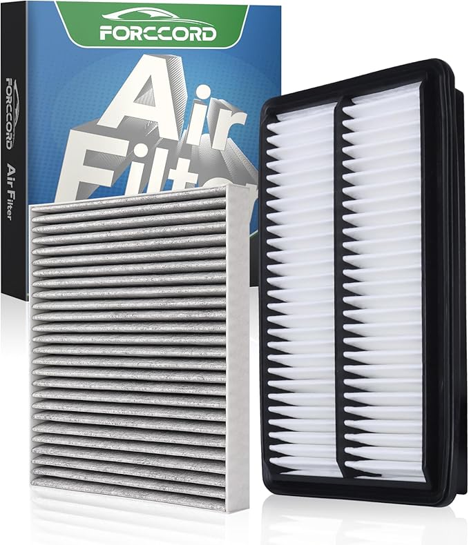 Cabin&Engine Air Filter for Honda Pilot, Acura MDX, MDX Hybrid Air Filter by Forccord