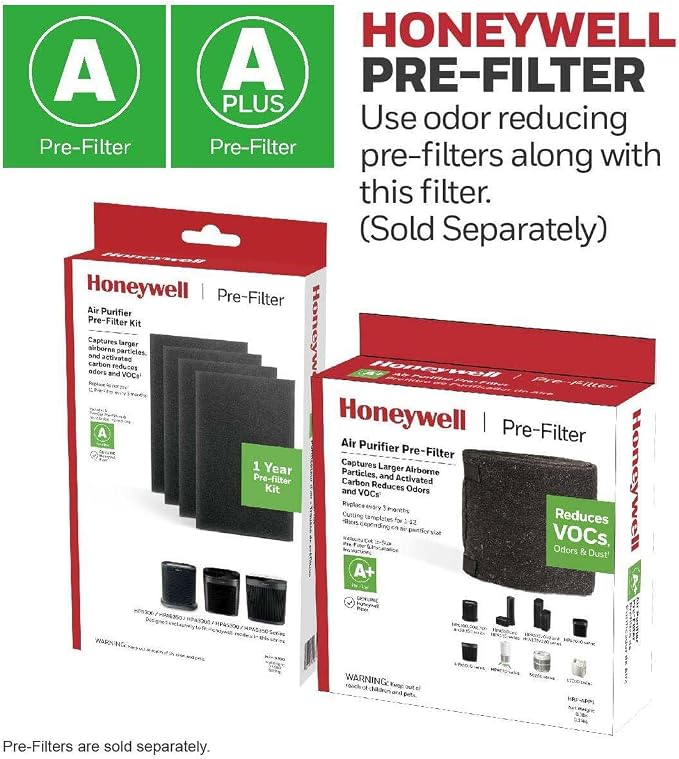 Honeywell HEPA Air Purifier Filter R, Pet Dander, and Dus - Image 9