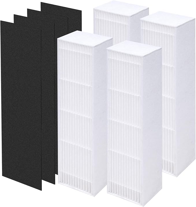 4-Pack HFD-010/HFD-110 Replacement Filter Compatible by GoKBNY