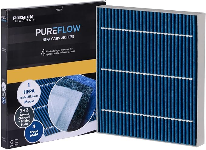 Pureflow HEPA Cabin Air Filter PC99525HX | Fits 2020-22 Hyundai Palisade by PremiumGuard