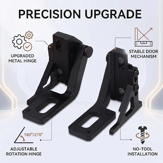 Pomya CNC Aluminum Alloy Hinge for Lab P1PP1S | 180-270 Degree Adjustable - Image 7