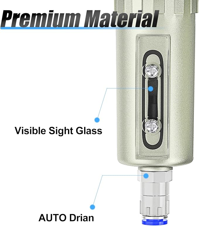 MEANLIN 4PCS Filter Replacement Transparent Window, 0.87" x 3.41" Observe - Image 3