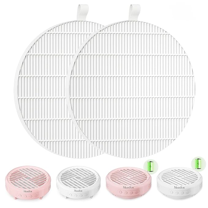MelodySusie SProR Nail Dust Collector Replacement Filter, 2 Pack Reusable Dust by MelodySusie