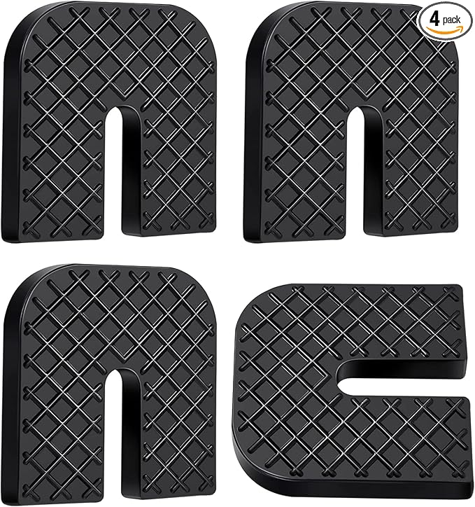 Rubber Isolator Pad 4 Pack Air Conditioner Shock Pad Anti Vibration Pads by GUKBIAY