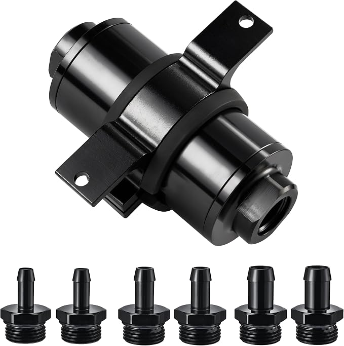 EVIL ENERGY Inline Fuel Filter 100 Micron by EVILENERGY