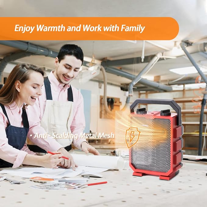 Milkhouse Electric Space Heater 1500W Portable Heater - Image 4