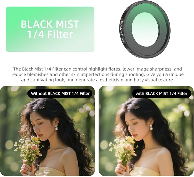 Black Mist 1/4 Lens Filter Compatible - Image 6