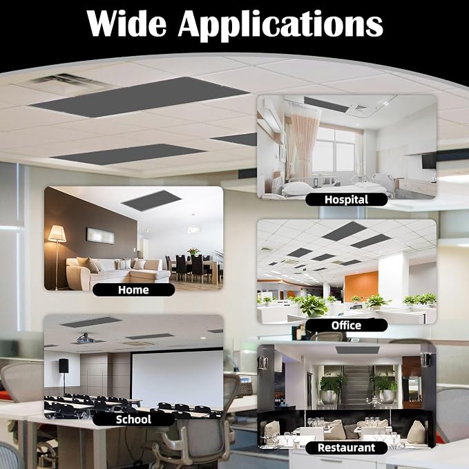 ANGSYLTH 2 Pcs Fluorescent Light Covers - Image 4
