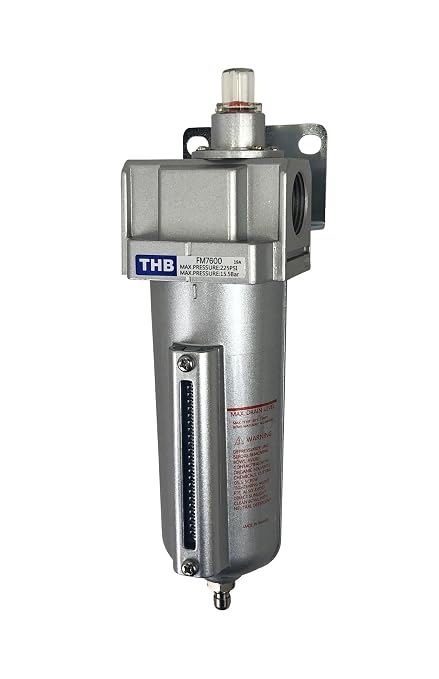 1/2" NPT Industrial Coalescing 0.01u Micron Filter Removes 99.98% of Oil by Unknown
