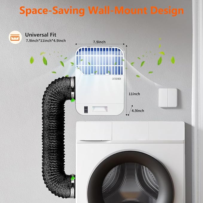 Indoor Dryer Vent Kit – 6-Layer Pro Lint Trap - Image 4