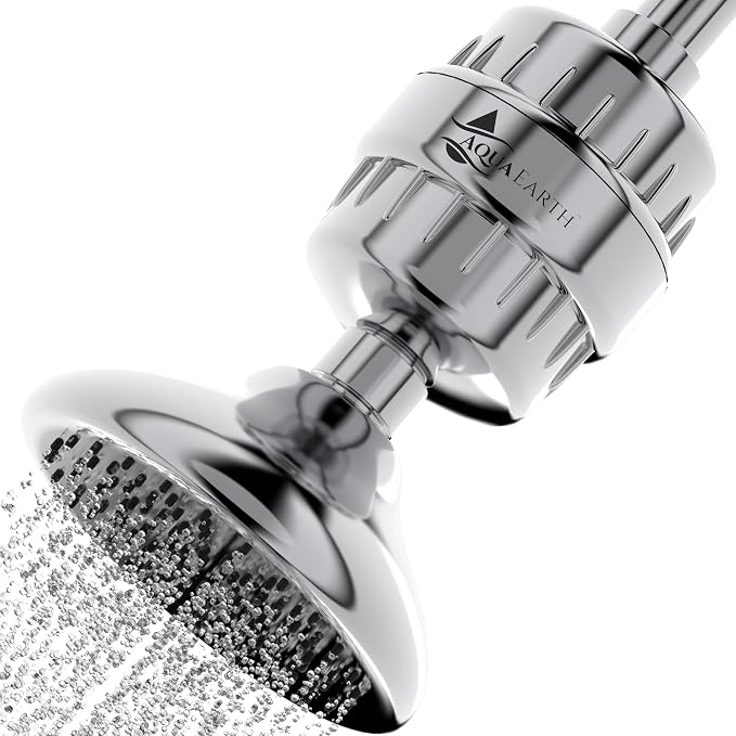Aqua Earth Shower Filter Head for Hard Water Softening - Image 7