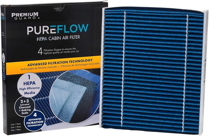 PureFlow HEPA Cabin Air Filter PC99153HX|Fits 2018-14 BMW X6, 2018-07 X5 - Image 3