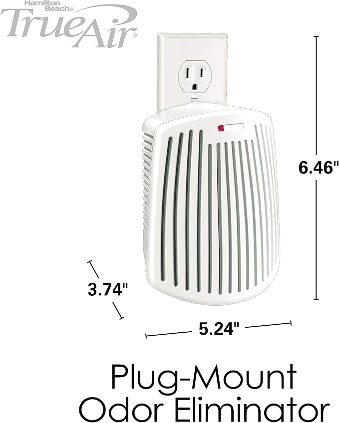 Hamilton Beach TrueAir Plug-Mount Odor Eliminator - Image 7