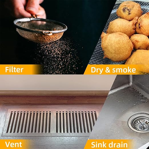 Stainless Steel Wire Mesh Screen 4Pcs Anti-Rusted Air Vent Mesh 8.4"X12" - Image 6