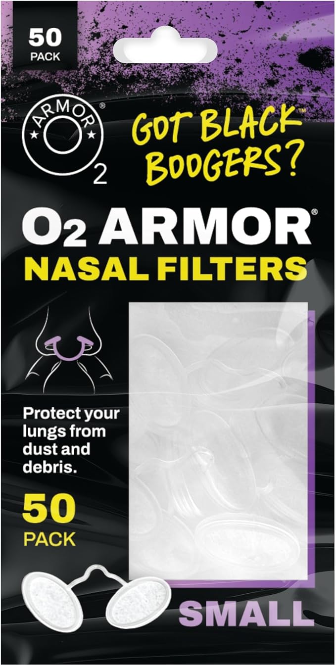 O2 Armor Nose Filters for Welders & Allergies by O2Armor