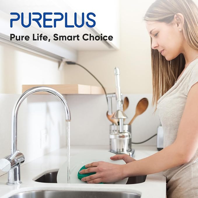 PUREPLUS WFC5300A Under Sink Water Filter, 22000 Gallons, 99.99% Chlorine - Image 9