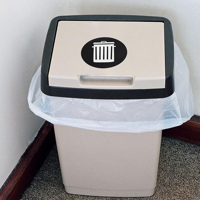 Zerodeko 12pcs Garbage Sorting Stickers - Image 3