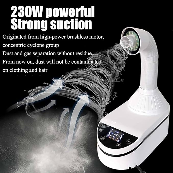230w Dental Polishing Dust Collector, Nail Manicure Vacuum Cleaner, - Image 8
