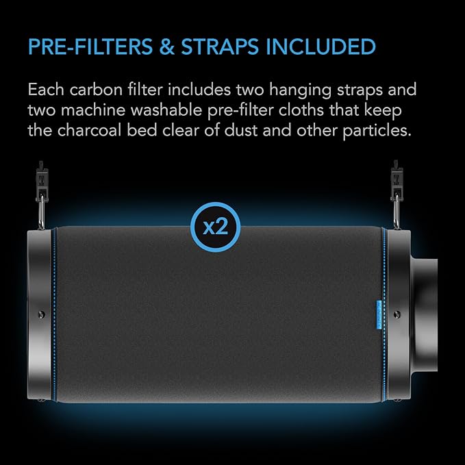 AC Infinity Air Carbon Filter XL 8", - Image 5