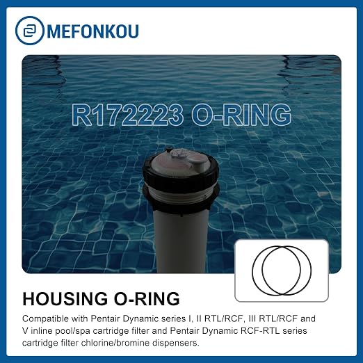 R172223 Housing O-Ring for Pentair Pool Spa Filter & Leaf Trap Parts R172240 - Image 3
