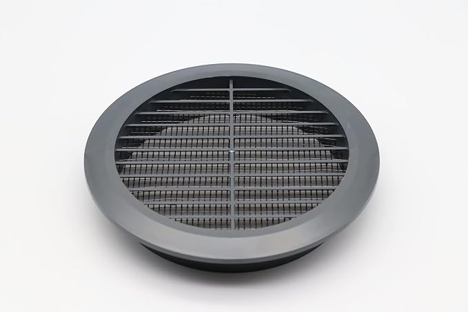 Graphite/Gray 5" Inch Round Ventilation Grille - Image 4