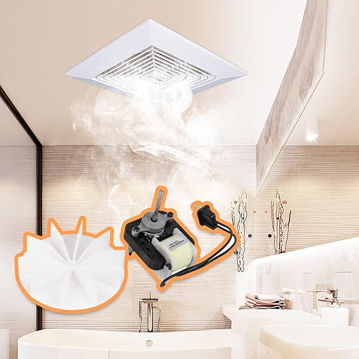 RDEXP 120V 26W Bathroom Exhaust Vent Fan Motor - Image 6
