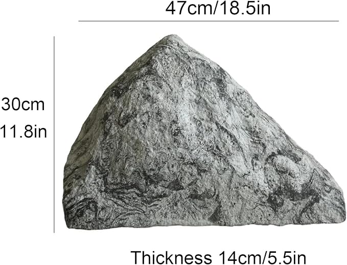 Outdoor Fake Rock Cover Realistic Lightweight Fiberglass Artificial Landscape - Image 7