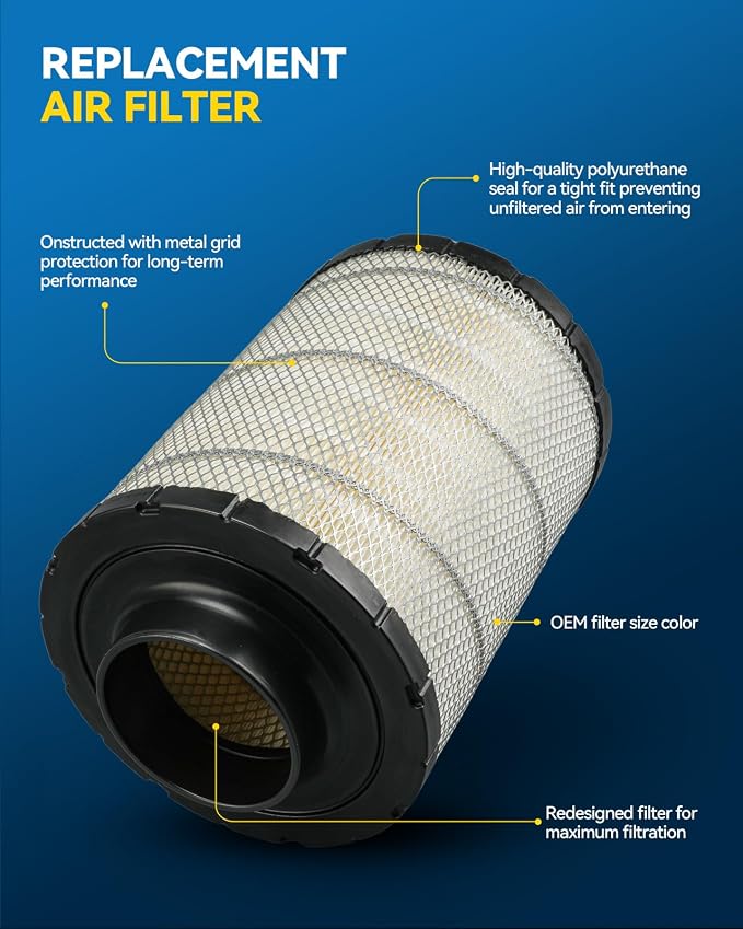 PHILTOP 46637 Engine Air Filter Compatible - Image 2