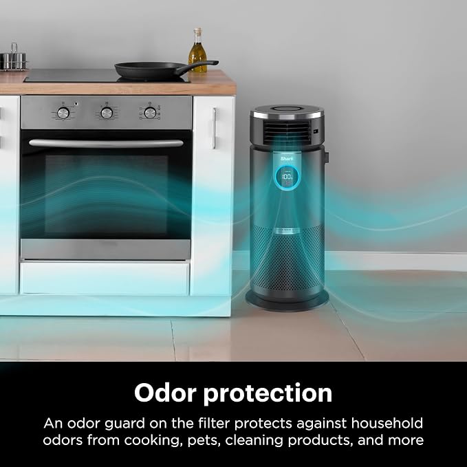 Shark HC451 3-in-1 Clean Sense Air Purifier, Heater & Fan, HEPA Filter - Image 8
