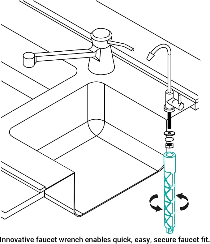 Metpure Non-airgap NSF Certified RO Faucet Reverse Osmosis Drinking Water - Image 8