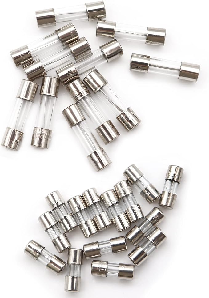 150Pcs Christmas Light Fuses 15 Values 125V Fast Blow Glass Fuses Assortment - Image 6