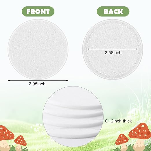 24 Pcs 2.5" Monotub Adhesive Filter Disks-3MM Thick Monotub Filter - Image 2