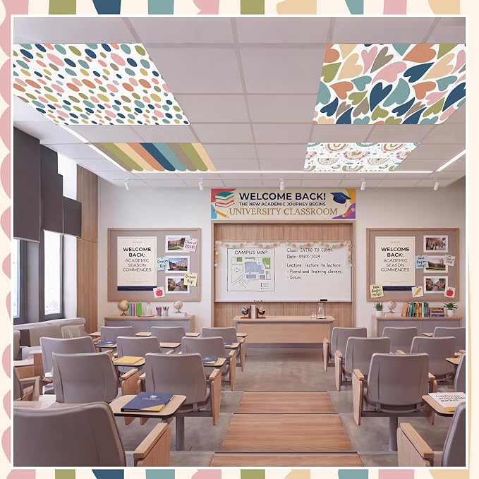 Retisee 8 Pcs Boho Fluorescent Light Covers - Image 5