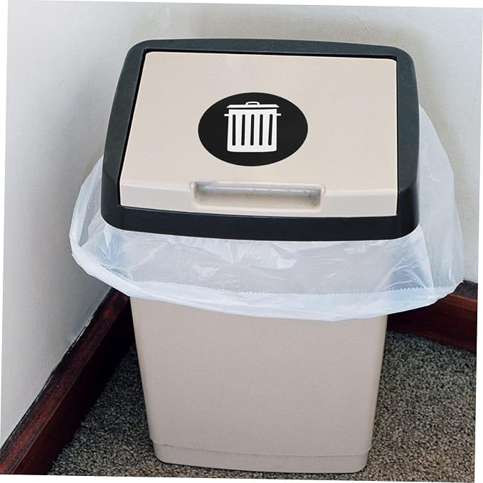 12pcs Garbage Classification Stickers Self-Adhesive Trash Can Labels - Image 7