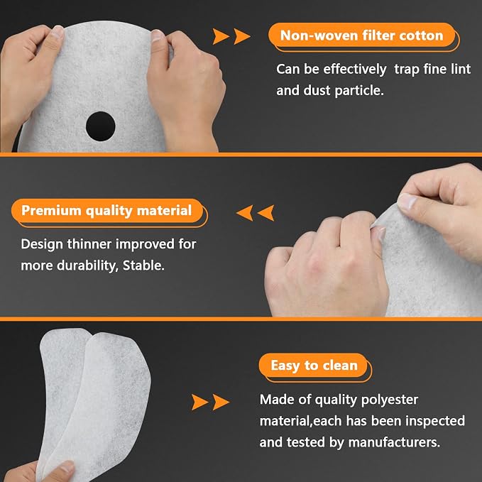 25PCS Cloth Dryer Exhaust Filter - Image 2