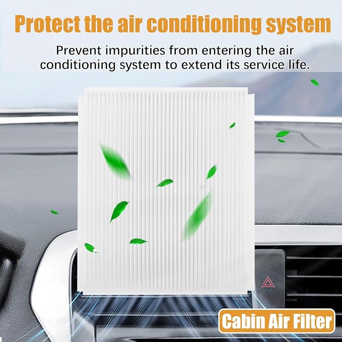 7C3Z-9601-A Engine Filter and FL3Z19N619A Cabin Air Filter Set Replacement - Image 2