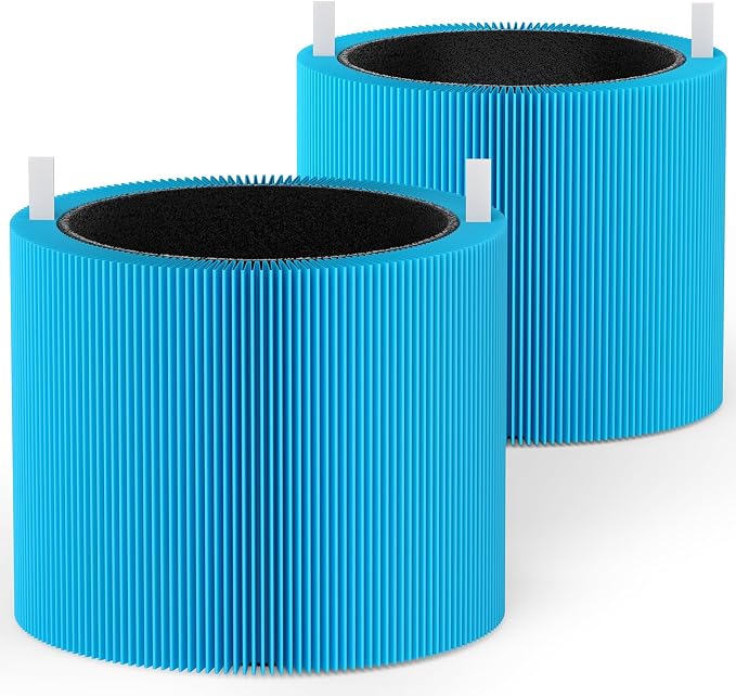 2 Pack Blue Pure Mini Max AllergenBlock Filter Compatible by MbetterChooseBetterLife