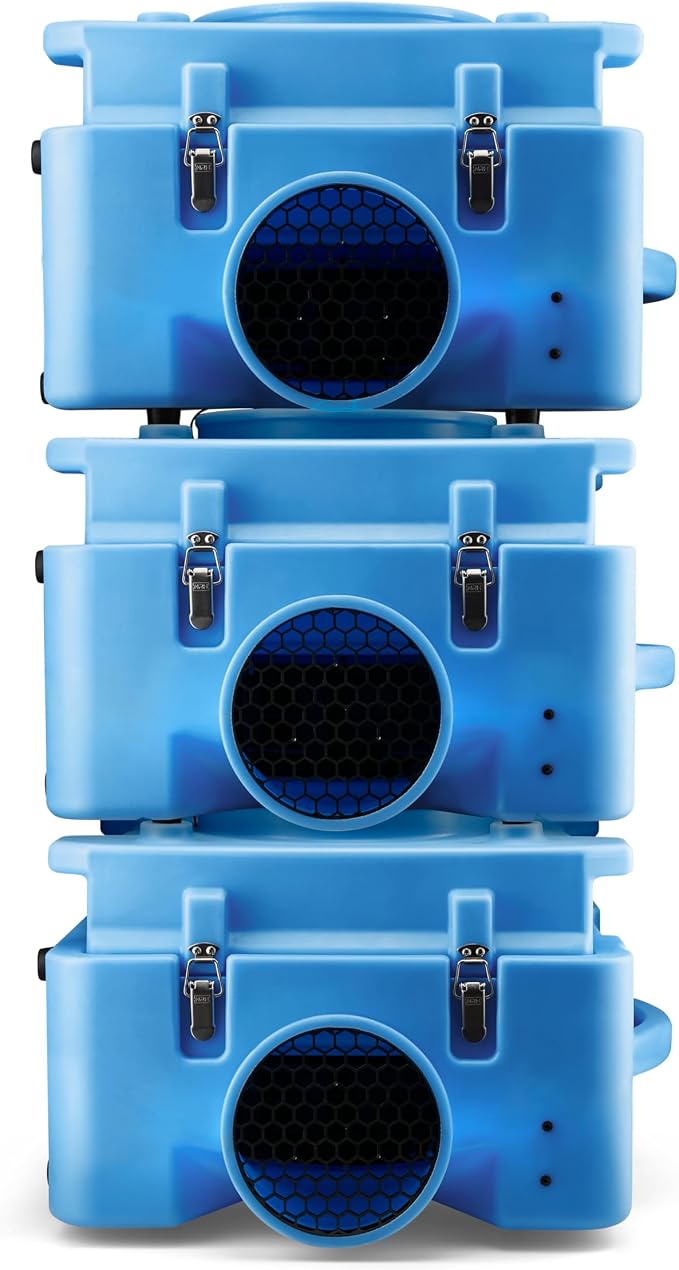 BlueDri Air Shield 550 HEPA Air Scrubber, Water Damage Restoration Equipment - Image 11