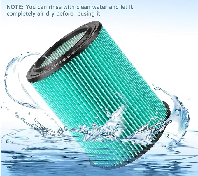 2 Pack VF6000 5-Layer Pleated Replacement Vacuum Filter Compatible - Image 6