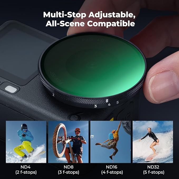 K&F CONCEPT Snap On Variable ND Filter Compatible - Image 4