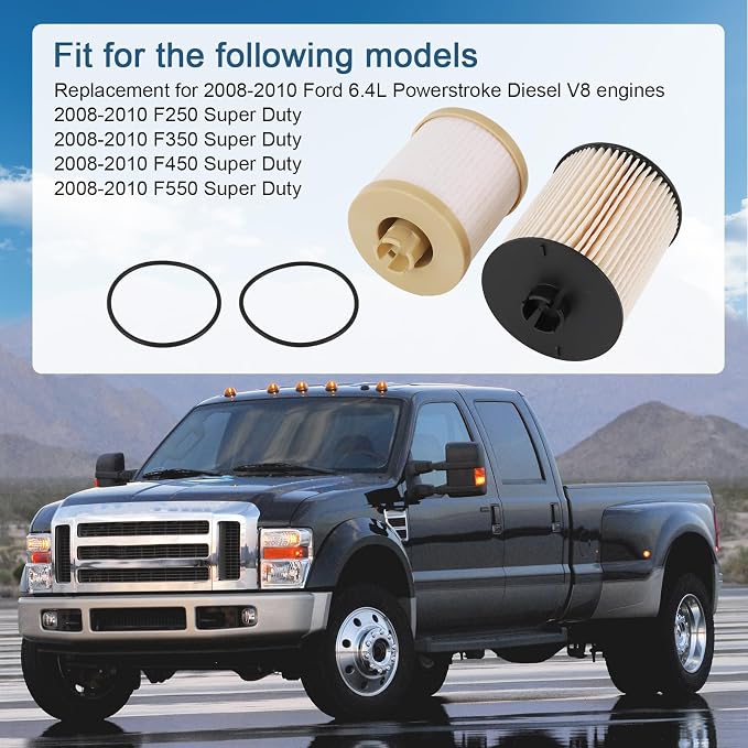 CARMOCAR FD4617 Diesel Fuel Filter replacement - Image 2