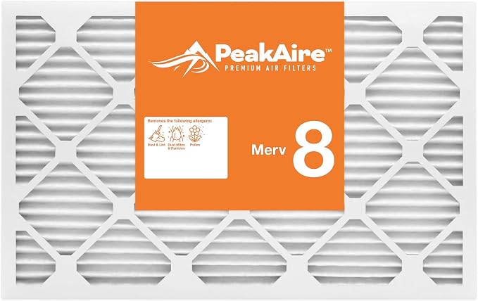 Merv 8 Basic 18" x 25" x 1" Air Filter by PeakaireFIlters