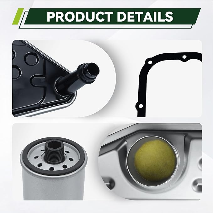 YEEDO 45RFE 545RFE 68RFE Transmission Filter Oil Pan Gasket Kit Fit - Image 3