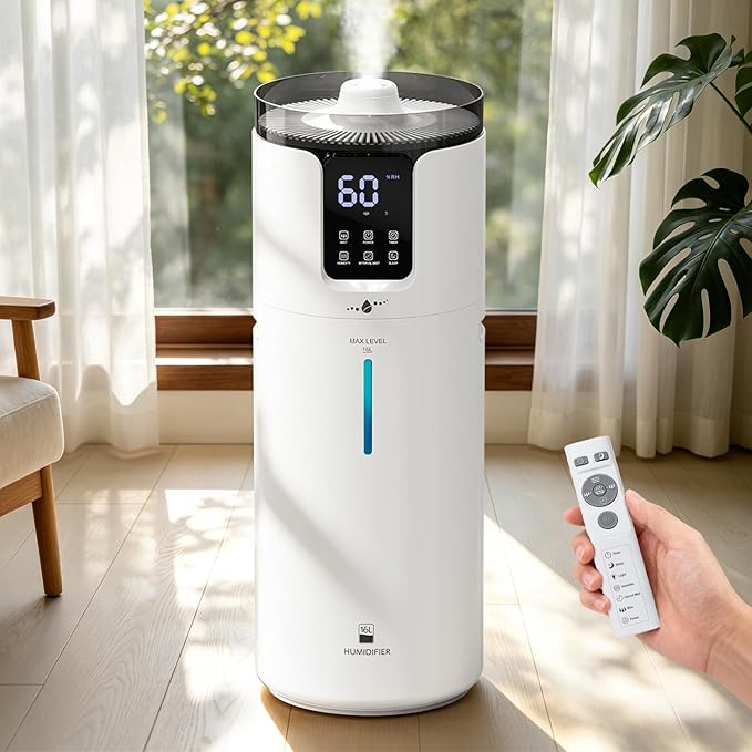 Humidifier large room 16L/4.2Gal by Bigcapacitybigpeaceofmind