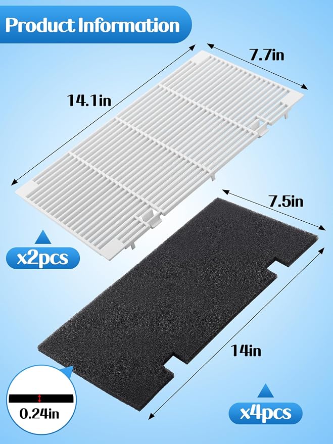 2 Pcs RV A/C Ducted Air Grille Replacement - Image 7