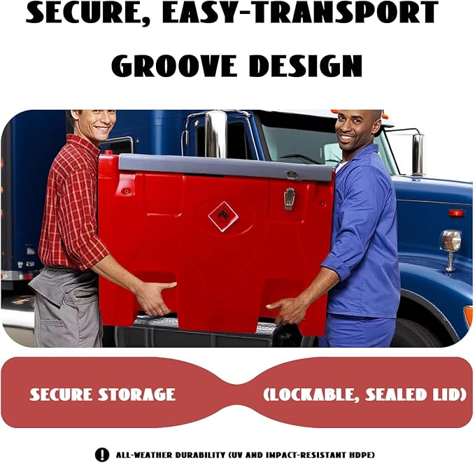 Portable Diesel Only Fuel Storage W/12V Pump 10.6 GPM Flow Rate, Auto Nozzle - Image 2