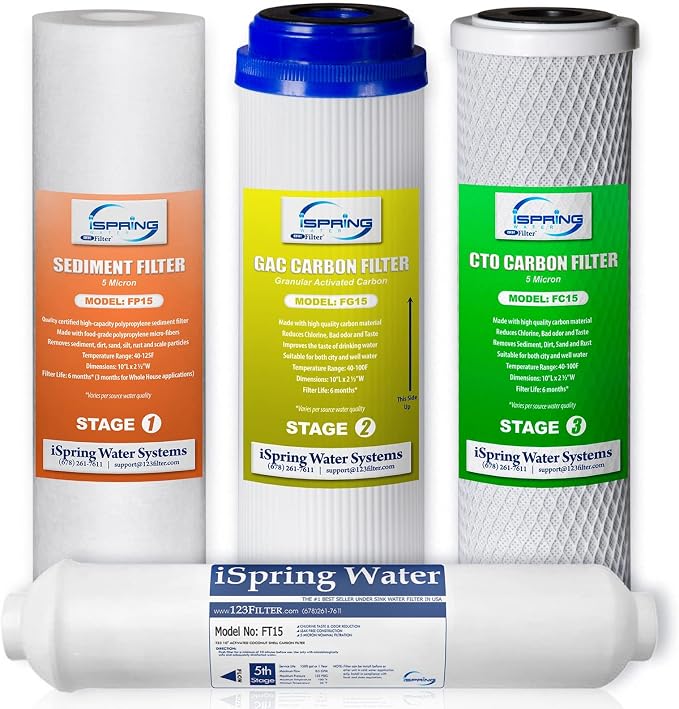 iSpring F4 for Standard Reverse Osmosis RO Systems by iSpring