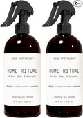 Muse Apothecary Home Ritual Active Odor Eliminator Spray - Furniture Deodorizer Spray & Bathroom Odor Eliminator for Home - Essential Oil Air Freshener - 8oz, Bergamot + French Lavender + Sandalwood 2