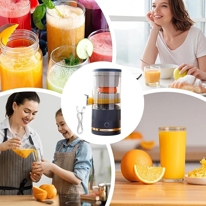 Juicer Blender Machine, Electric Citrus Press Squeezer, Portable Fruit Juice - Image 5