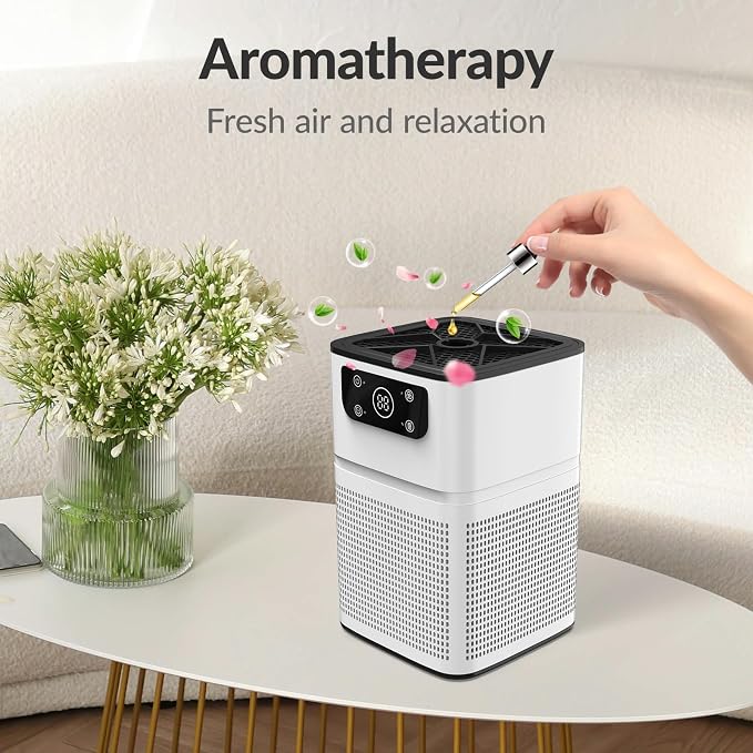 Air Purifiers for Bedroom Home, FETIONS Air Cleaner - Image 4